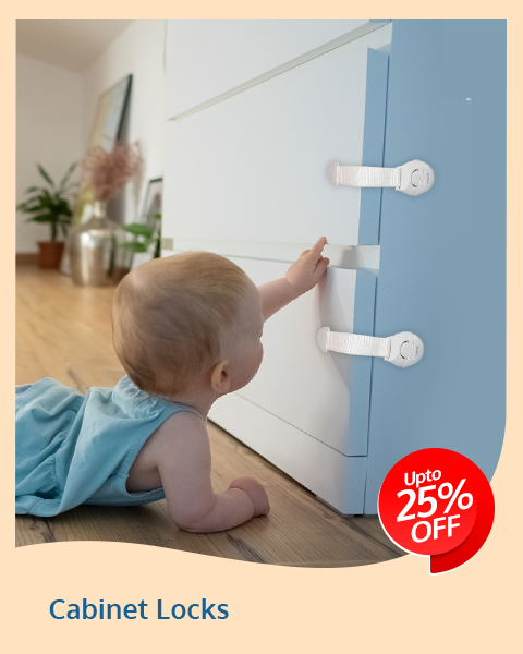 Cabinet Locks for Babies' Safety