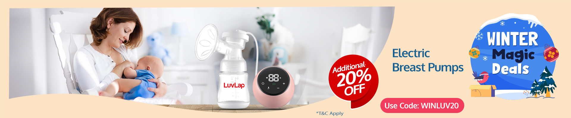 Breast Pumps & More for New Moms