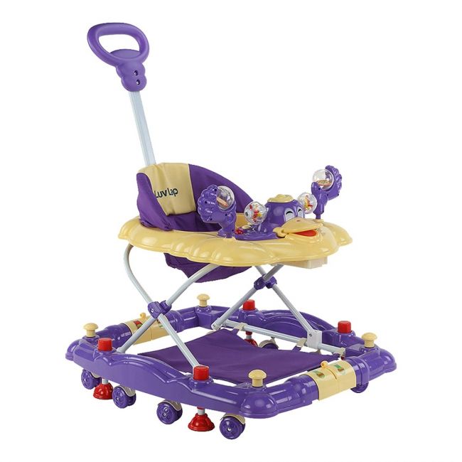 Comfy Baby Walker cum Rocker Purple