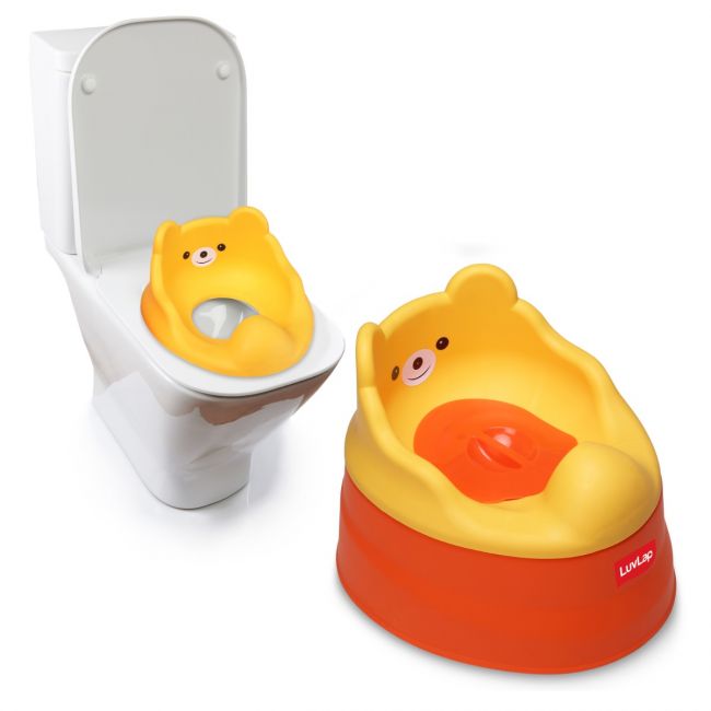 Baby Potty Training Seat Orange/Yellow