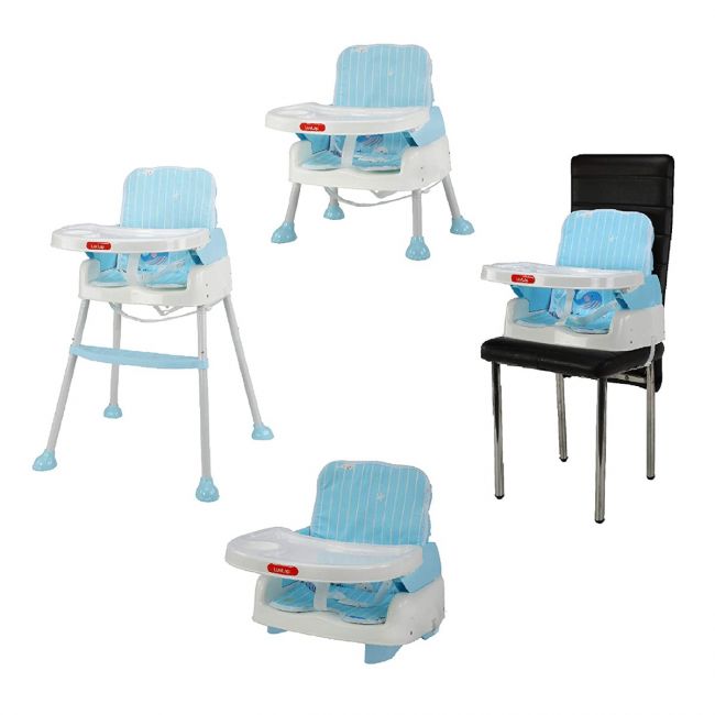 4-in-1 Baby High Chair Blue