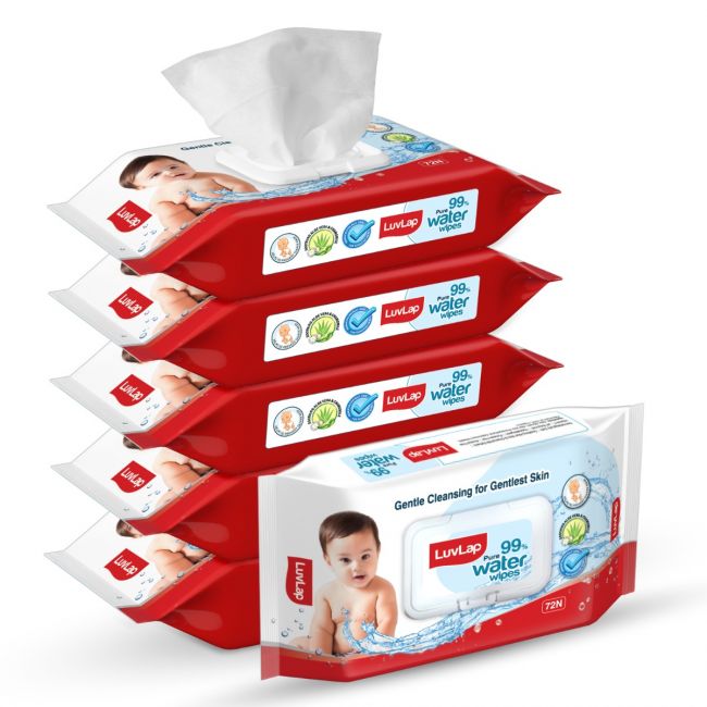 Aloe Vera Baby Wipes 72 Pcs