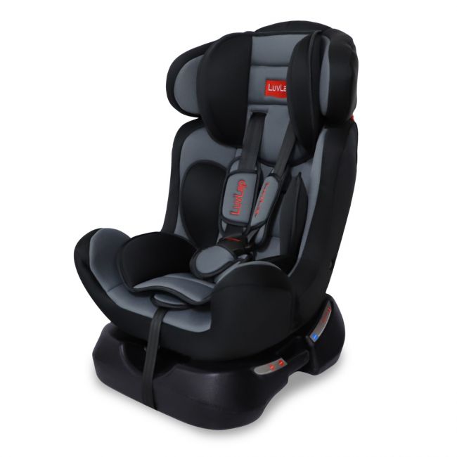 Luvlap Galaxy Convertible Car Seat for Baby & Kids from 0 Months to 7 Years (Grey)
