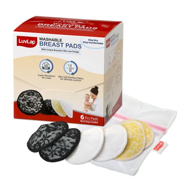 Washable Breast Pads 6 pcs