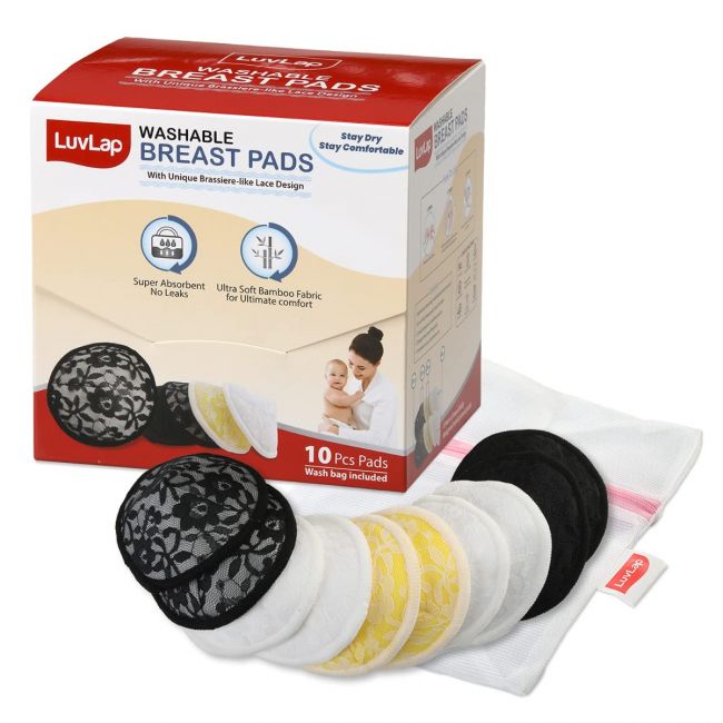 Washable Breast Pads 6 pcs
