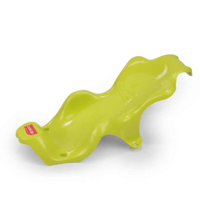 LuvLap Anti Slip Baby Plastic Bath Chair, Baby bath Seat / Sling With Non Slip Strong Suction base, baby Shower, for Infants & toddlers (Green)