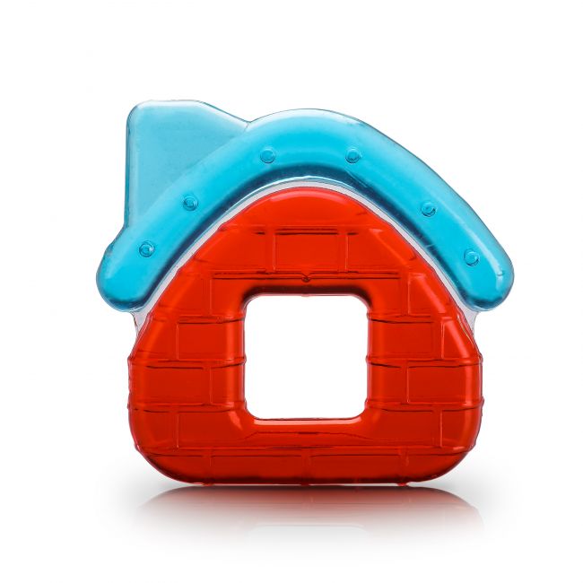 LuvLap Baby Water Filled Silicone Teether (Multicolor)