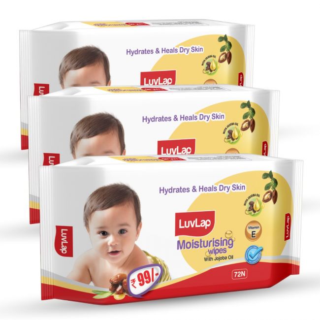 Aloe Vera Baby Wipes 72 Pcs