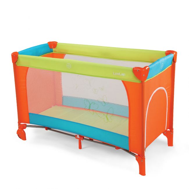 Sunshine Baby Playpen Orange/Green/Blue