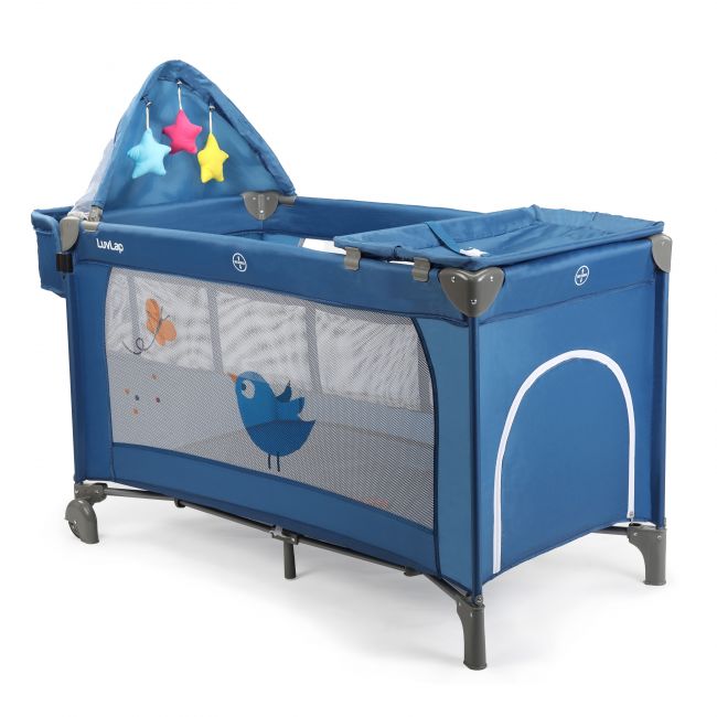 Wonderjoy Baby Playpen Blue