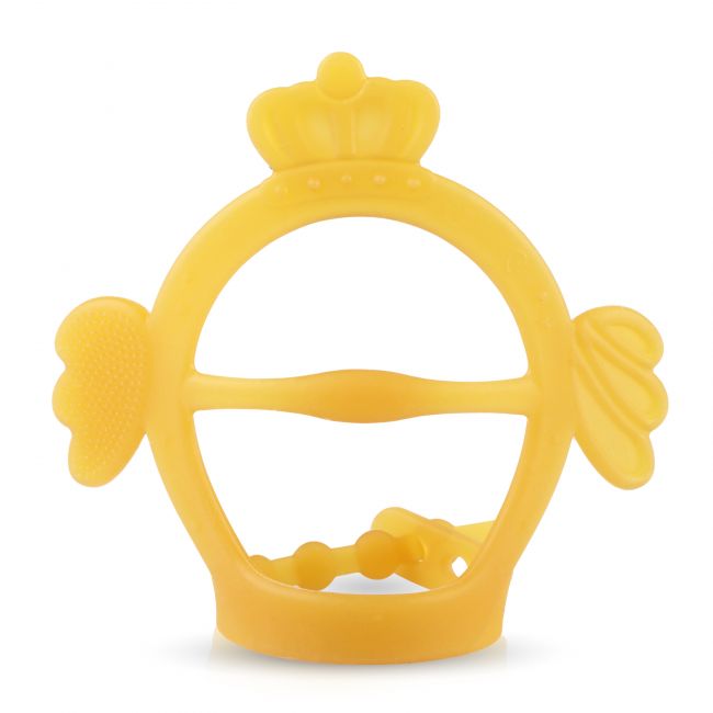 LuvLap Baby Silicone Teerher with adjustable Wristband design