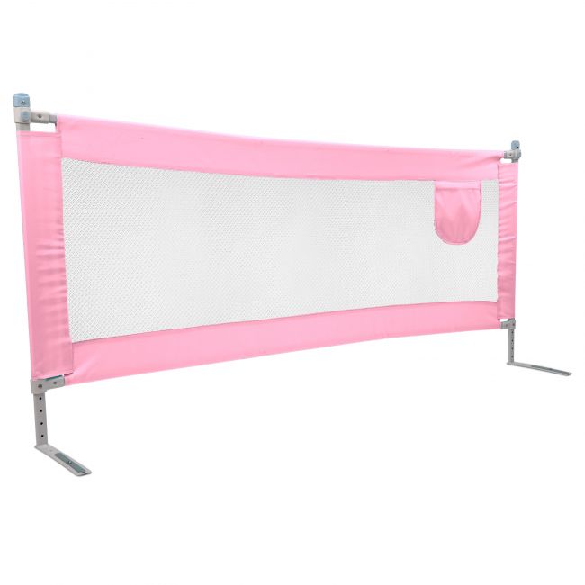 LuvLap Bed Rail Guard  (Pink - Without Print)