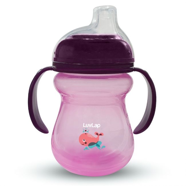 Moby Little Spout Sippy Cup 240ml Purple