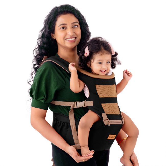 Royal Hip Seat Baby Carrier Black