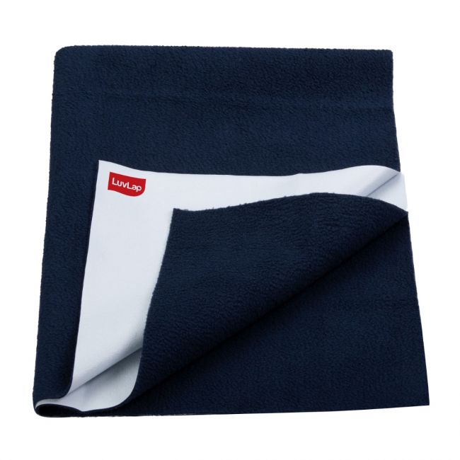 Instadry Baby Bed Protector Navy Blue Large