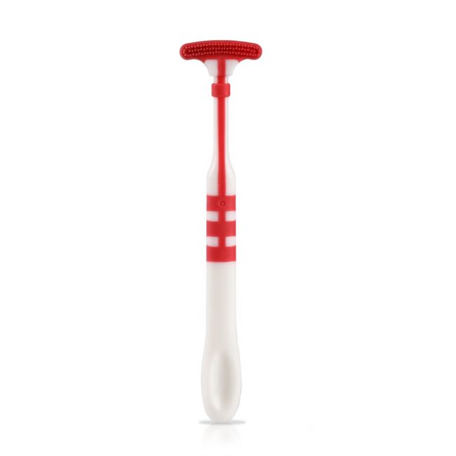 LuvLap Baby Tongue Cleaner (Assorted - Colors May Vary)