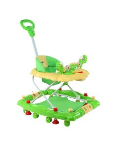 Comfy Baby Walker cum Rocker Green