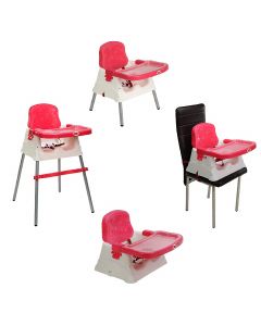 Baby Booster High Chair Pink