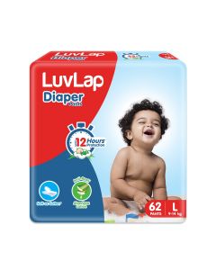 LuvLap Diaper Pants, Large, 62 Count, with upto 12 Hour protection
