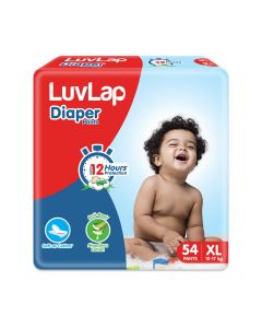 LuvLap Diaper Pants, XL, 54 Count, with upto 12 Hour protection