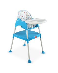 3-in-1 Baby High Chair Blue