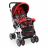 LuvLap Sunshine Baby Stroller, Red & Black