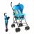 LuvLap Tutti Frutti Baby Stroller Buggy, Light Blue