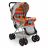 LuvLap Sunshine Baby Stroller, Multicolour Stripes