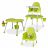 4 In 1 Convertible Baby High Chair , Green