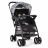 LuvLap Golf Baby Stroller/Pram with 5 Point Safety Harness, Multi Level Recline & Adjustable footrest, Extendable Canopy, Blue Printed