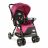 LuvLap Galaxy Baby Stroller, Pink/Black