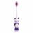 LuvLap Panda Toothbrush with 12000 Nano Floss Bristles, Multicolor (Assorted - Colors may vary)