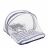 LuvLap Baby Bed with thick Mattress with Mosquito Net (White & Blue)