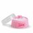 LuvLap Baby Powder Storage Container with Soft Acrylic Puff, BPA Free, (Pink)